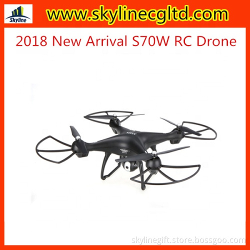 Hottest Drone S70W 2.4GHz GPS Professional Drone with Camera 720P Wifi FPV RC Drone Quadcopter Altitude Hold G-sensor